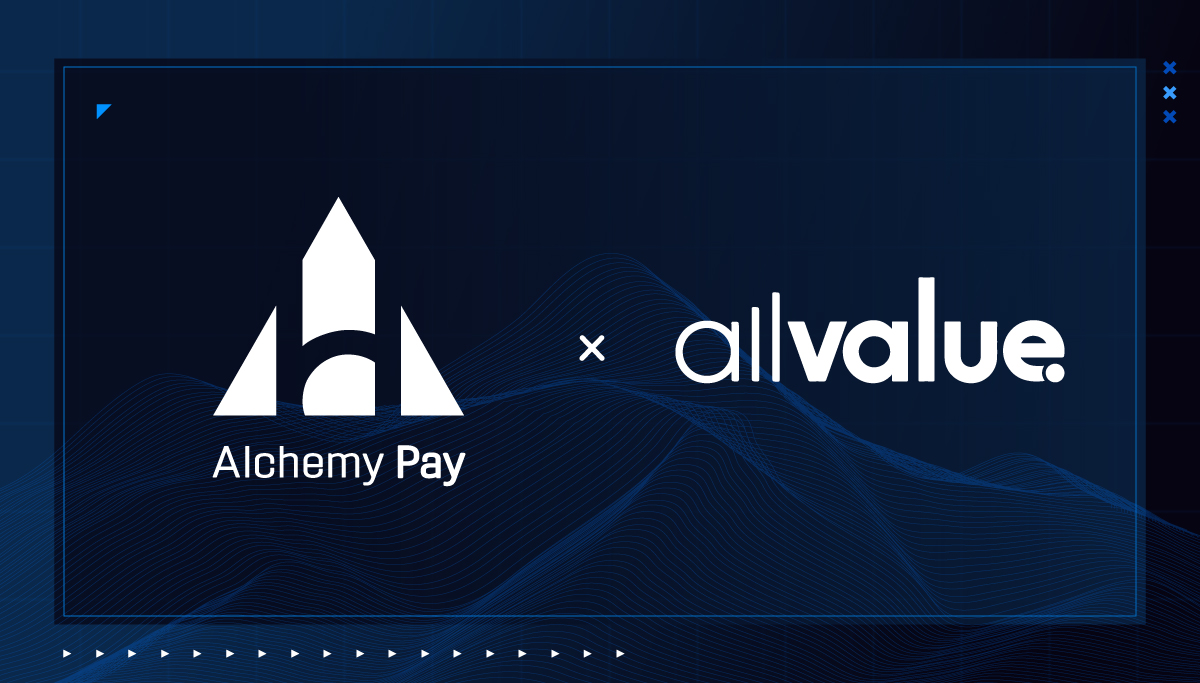 AllValue與Alchemy Pay達(dá)成合作，新增加密貨幣支付選項(xiàng)